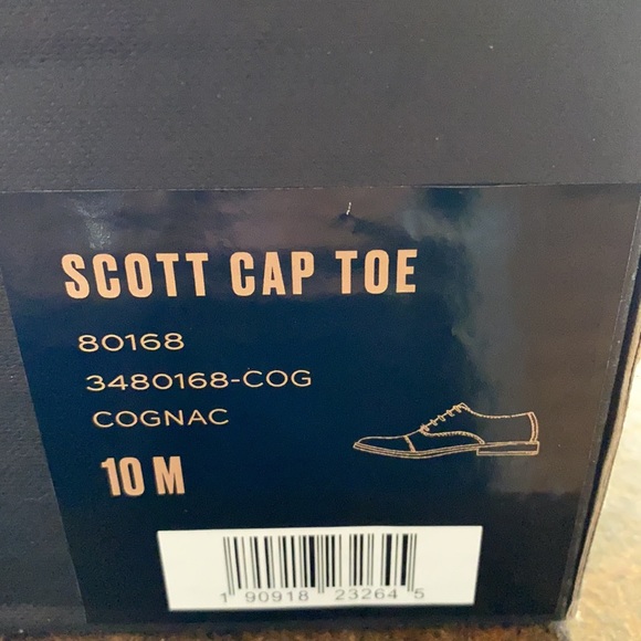 COPY - Frye Scott cap toe shoes, cognac size 10 - Picture 6 of 6